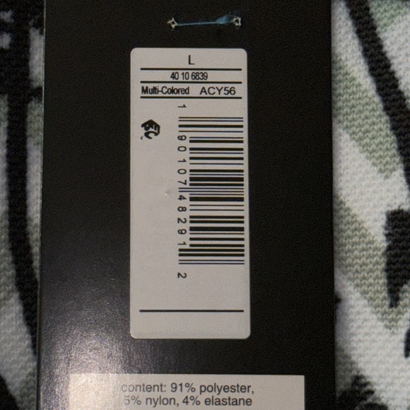 STANCE X DWYANE WADE COLLECTION CASUAL CREW HEIGHT IN SIZE LARGE MOODY NWT - Picture 3 of 4
